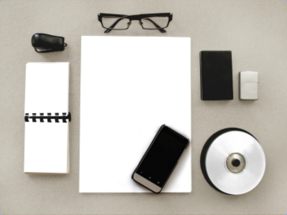 办公用品样机VI样机纸张名片空白样机空白vi样机