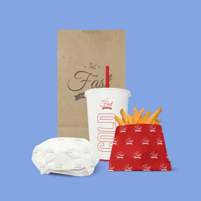 快餐包装样机