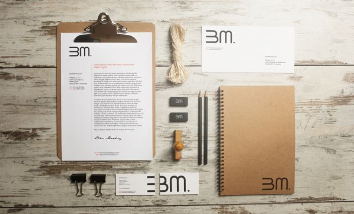 整套14个办公样机VI样机品牌样机素材