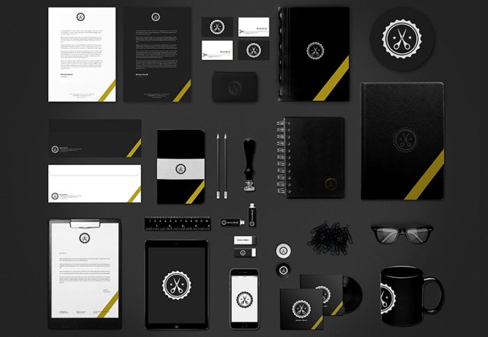 整套办公样机VI样机品牌样机素材