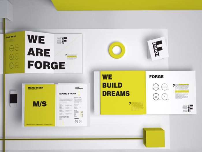 整套vi样机20套品牌样机毕设毕业设计作品logo展示