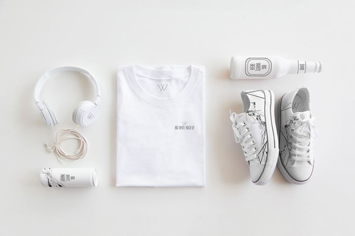 服饰样机帆布鞋样机啤酒瓶耳机保温杯