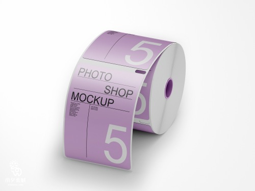 不干胶样机贴纸样机文创样机标签贴