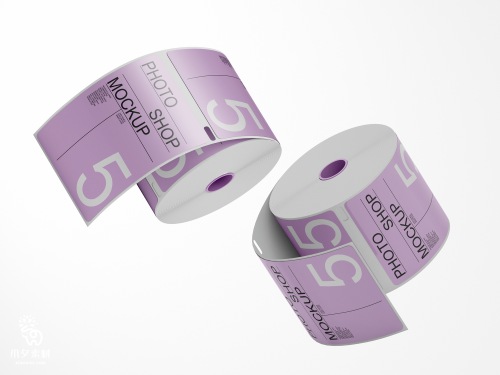 不干胶样机贴纸样机文创样机标签贴