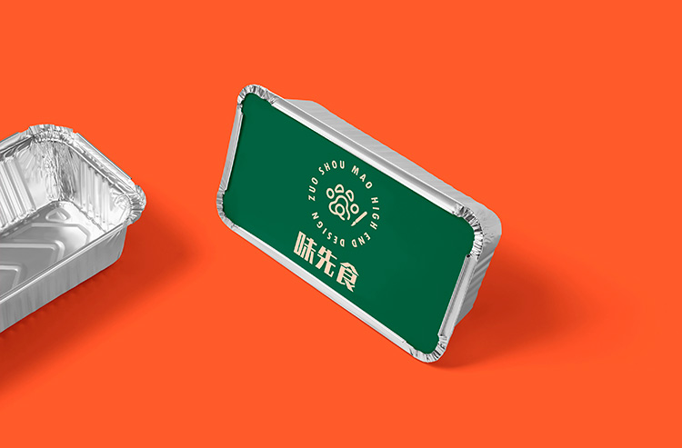 铝箔打包盒锡纸盒外卖盒