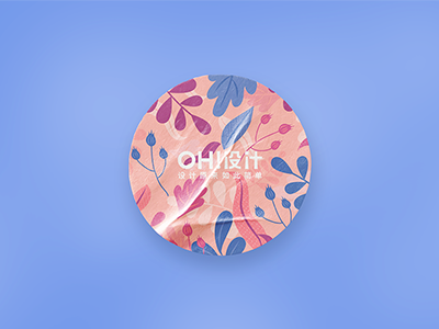 贴纸文创LOGO样机