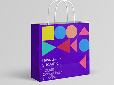 打包袋手提袋包装袋文创样机