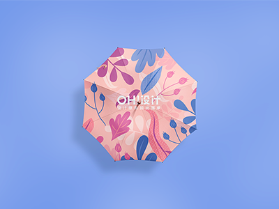 雨伞文创样机