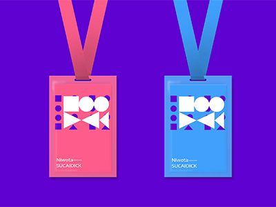 名牌工作证文创办公样机