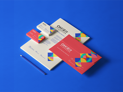 宣传页名片信纸信封品牌办公样机