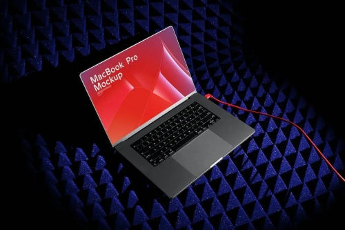 笔记本样机电脑样机-锚点创意分享