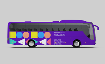 公交车大巴车样机