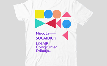 短袖衣服文创样机