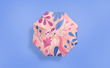 雨伞文创样机