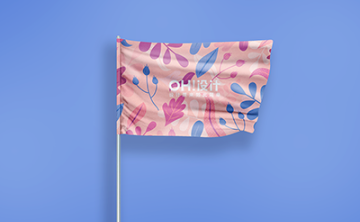 旗子办公文创样机