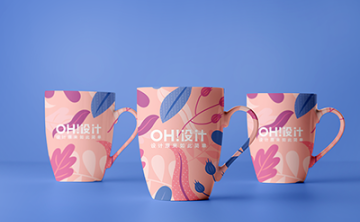 杯子马克杯文创办公样机