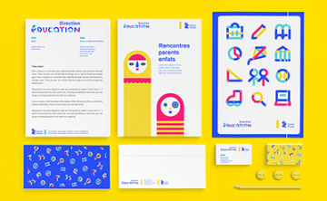 品牌VI办公展示样机