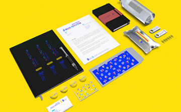 品牌VI办公展示样机