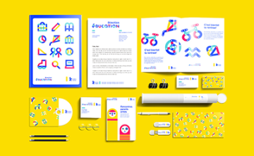 品牌VI办公展示样机