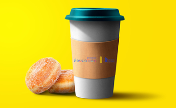 纸杯杯子水杯文创样机