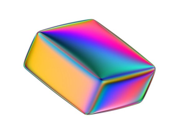 超高清免扣PNG素材镭射元素镭射免扣素材锚点创意分享镭射立体元素酸性素材