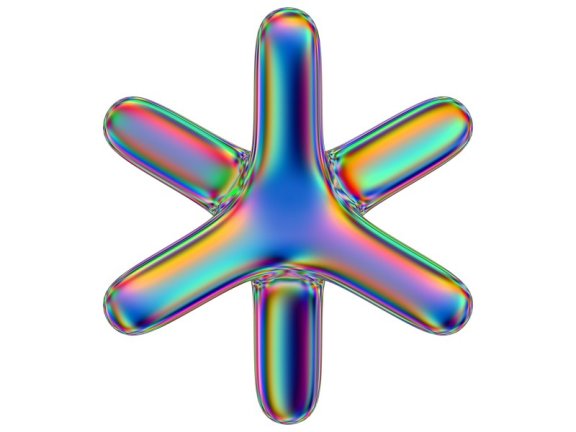 超高清免扣PNG素材镭射元素镭射免扣素材锚点创意分享镭射立体元素酸性素材