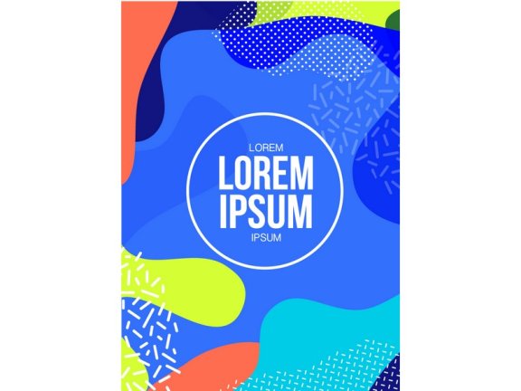 孟菲斯海报孟菲斯矢量海报孟菲斯元素孟菲斯素材孟菲斯背景