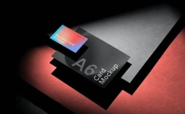 高质量商务名片样机-锚点创意分享