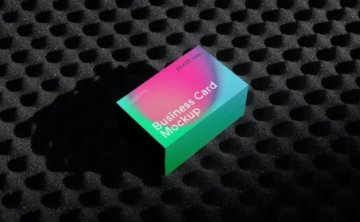 高质量商务名片样机-锚点创意分享