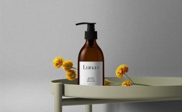 化妆品场景护肤品场景美妆场景美妆样机化妆品样机护肤品样机玻璃瓶样机