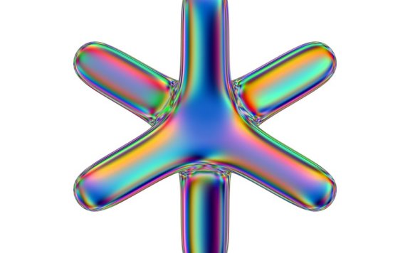 超高清免扣PNG素材镭射元素镭射免扣素材锚点创意分享镭射立体元素酸性素材