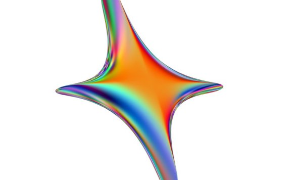 超高清免扣PNG素材镭射元素镭射免扣素材锚点创意分享镭射立体元素酸性素材