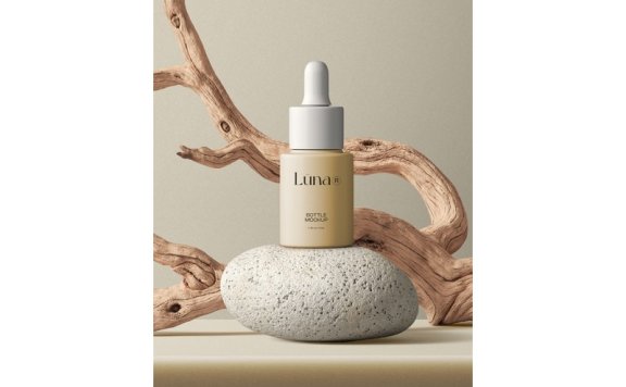 化妆品场景护肤品场景美妆场景美妆样机化妆品样机护肤品样机玻璃瓶样机