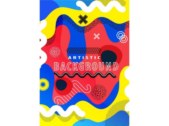 孟菲斯海报孟菲斯矢量海报孟菲斯元素孟菲斯素材孟菲斯背景