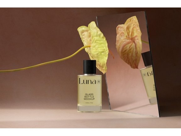 化妆品场景护肤品场景美妆场景美妆样机化妆品样机护肤品样机玻璃瓶样机