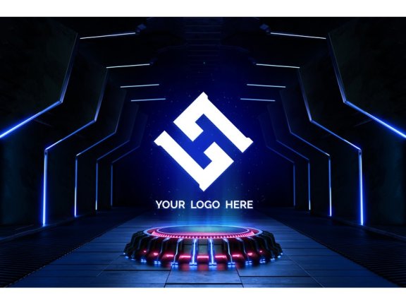 炫酷科技场景科技背景3D科技场景3D科技背景立体科技背景立体科技素材科技元素