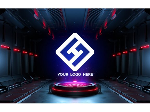 炫酷科技场景科技背景3D科技场景3D科技背景立体科技背景立体科技素材科技元素