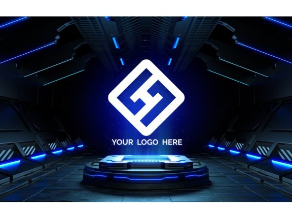 炫酷科技场景科技背景3D科技场景3D科技背景立体科技背景立体科技素材科技元素