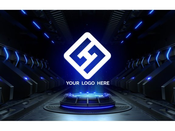 炫酷科技场景科技背景3D科技场景3D科技背景立体科技背景立体科技素材科技元素