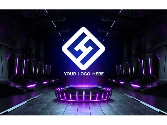 炫酷科技场景科技背景3D科技场景3D科技背景立体科技背景立体科技素材科技元素