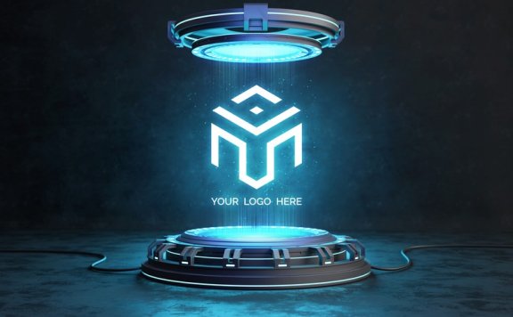 炫酷科技场景科技背景3D科技场景3D科技背景立体科技背景立体科技素材科技元素